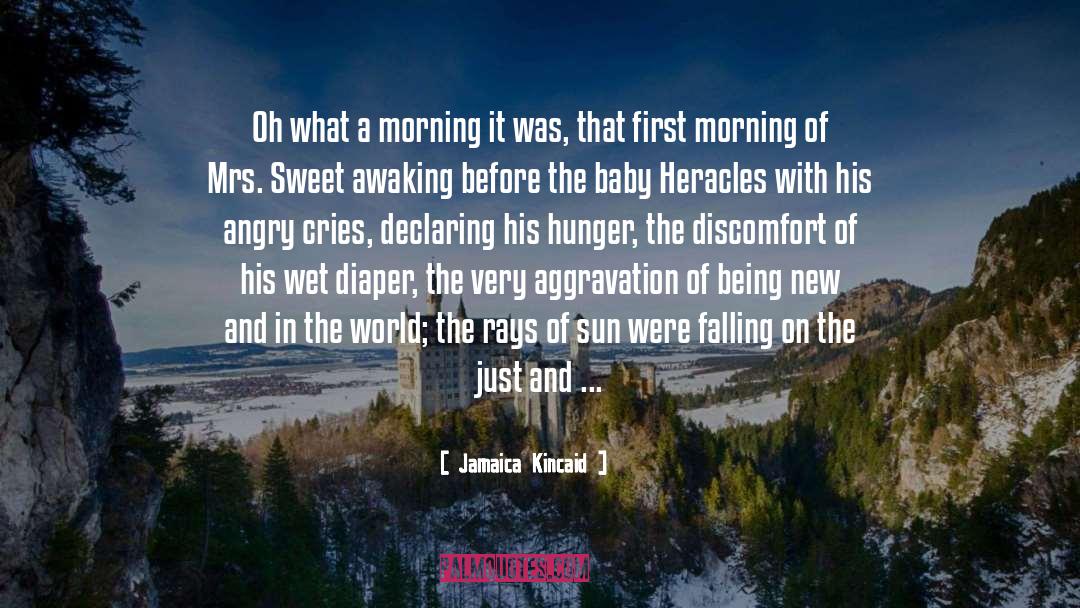 Jamaica Kincaid Quotes: Oh what a morning it