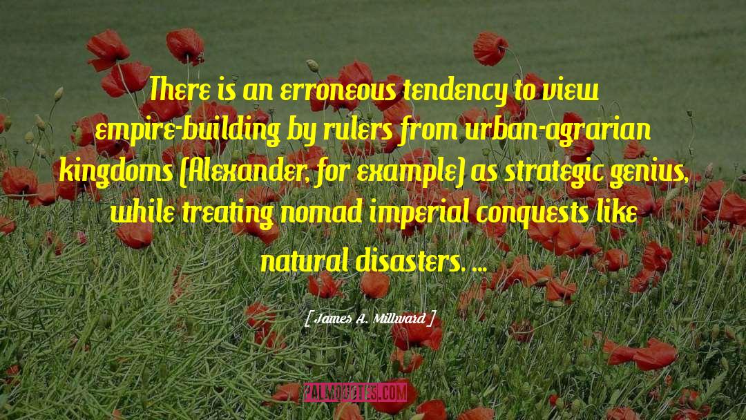 James A. Millward Quotes: There is an erroneous tendency