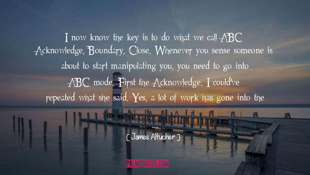 James Altucher Quotes: I now know the key