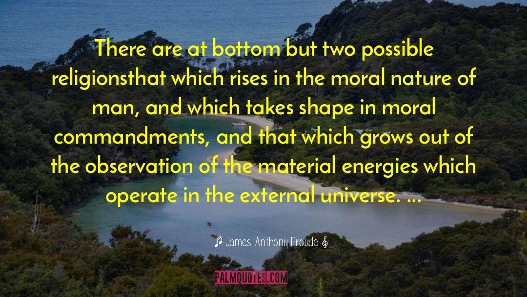 James Anthony Froude Quotes: There are at bottom but