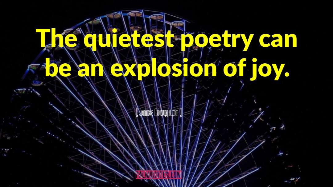 James Broughton Quotes: The quietest poetry can be