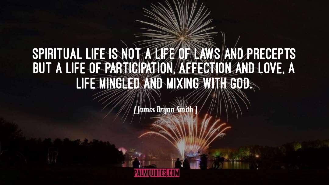 James Bryan Smith Quotes: spiritual life is not a