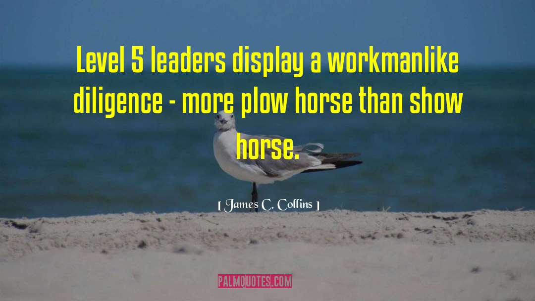 James C. Collins Quotes: Level 5 leaders display a