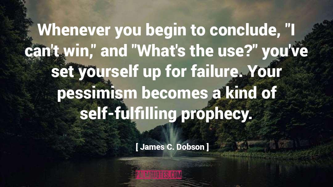 James C. Dobson Quotes: Whenever you begin to conclude,