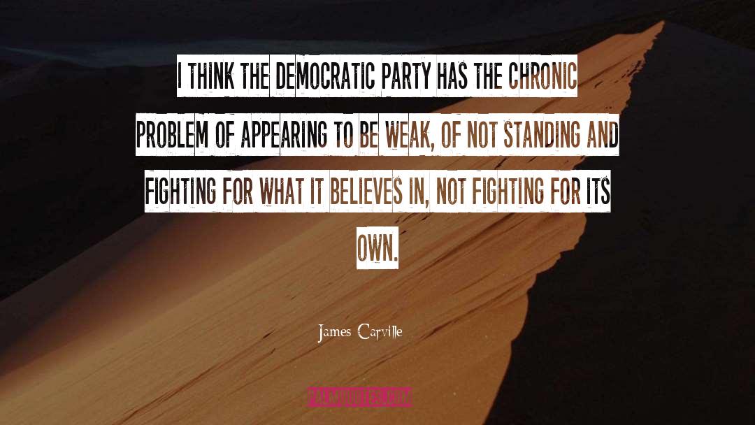 James Carville Quotes: I think the Democratic Party
