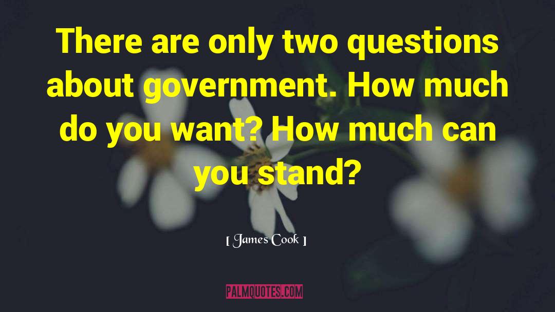 James Cook Quotes: There are only two questions