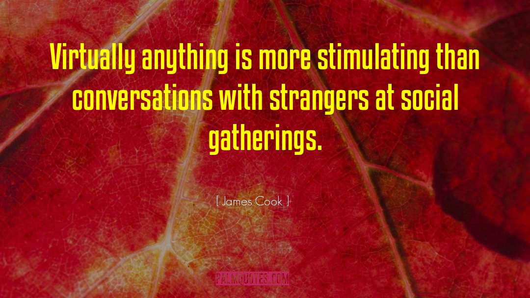 James Cook Quotes: Virtually anything is more stimulating