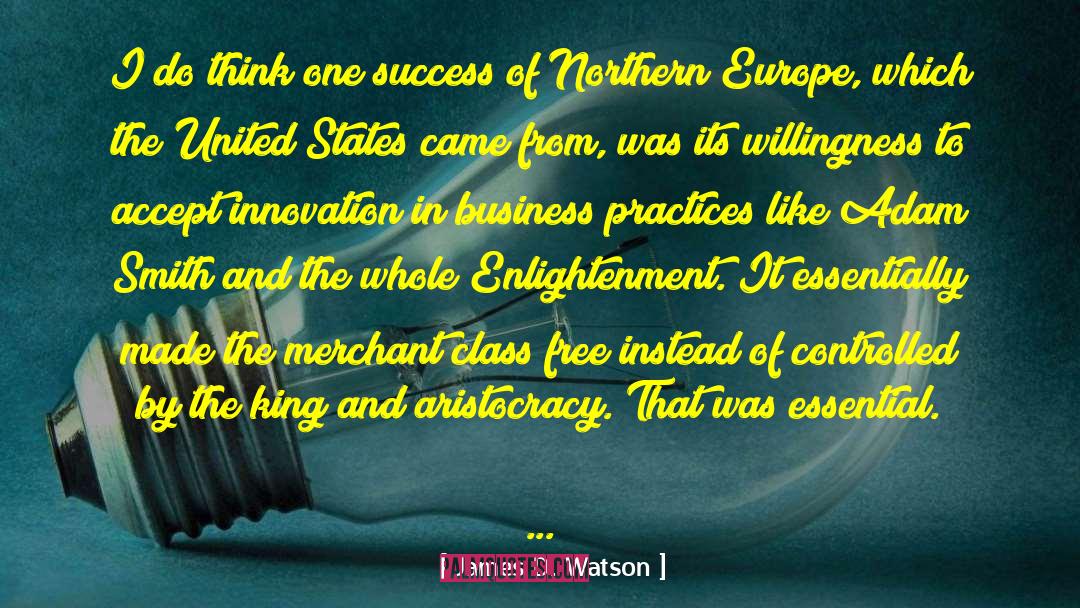 James D. Watson Quotes: I do think one success