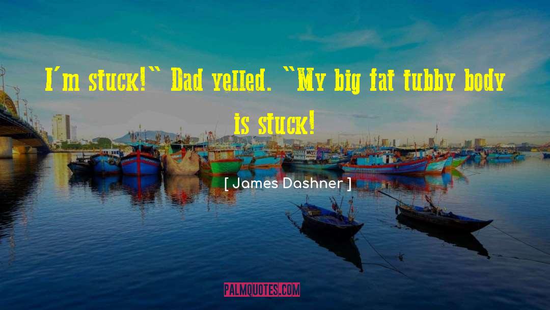 James Dashner Quotes: I'm stuck!