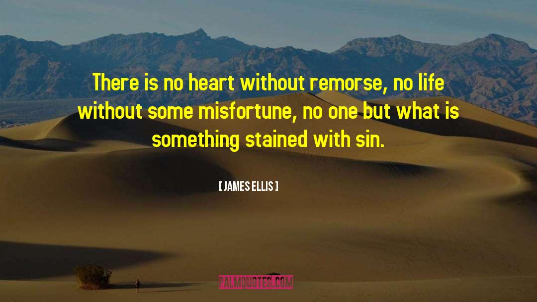 James Ellis Quotes: There is no heart without