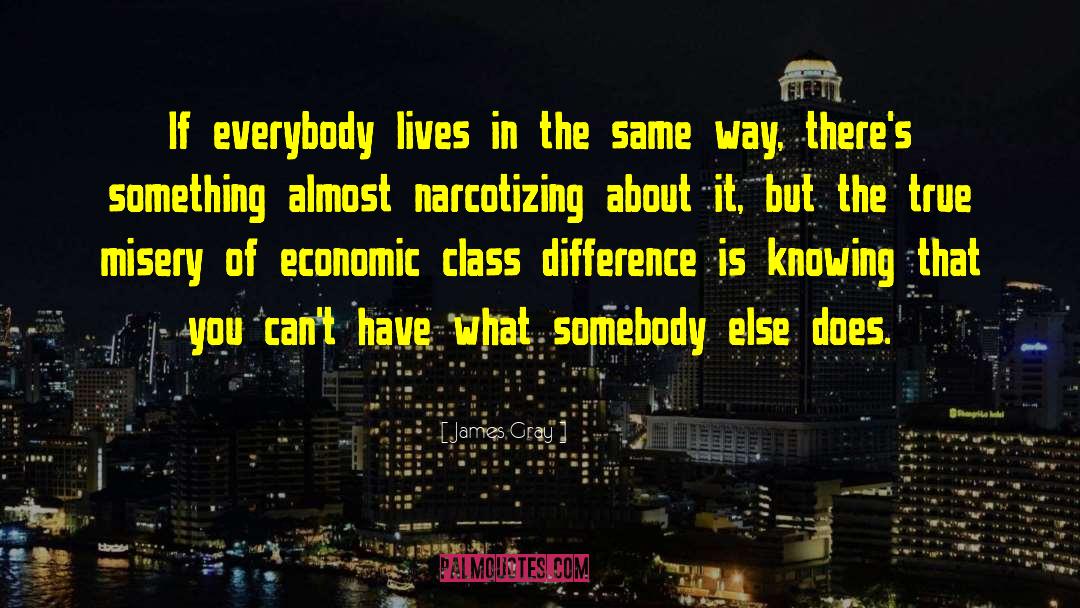 James Gray Quotes: If everybody lives in the