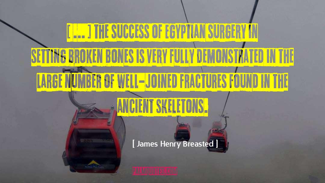 James Henry Breasted Quotes: [ ... ] the success