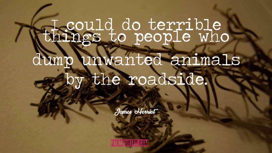 James Herriot Quotes: I could do terrible things