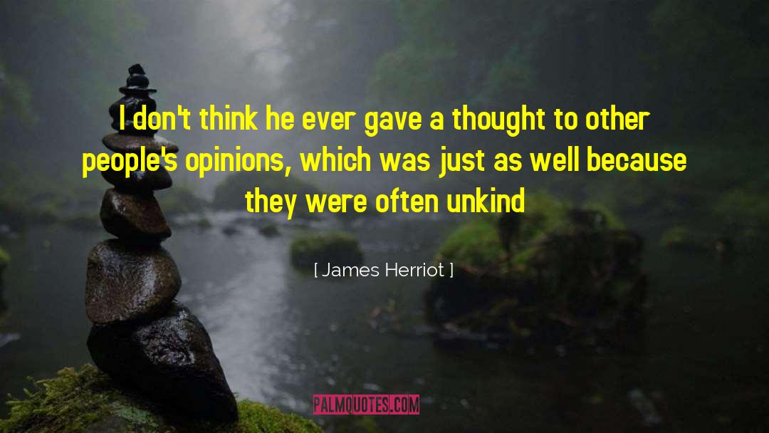 James Herriot Quotes: I don't think he ever