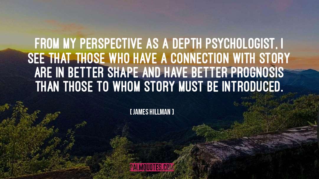 James Hillman Quotes: From my perspective as a