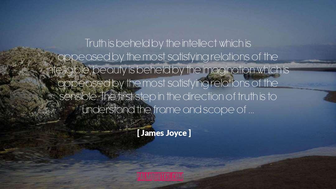 James Joyce Quotes: Truth is beheld by the