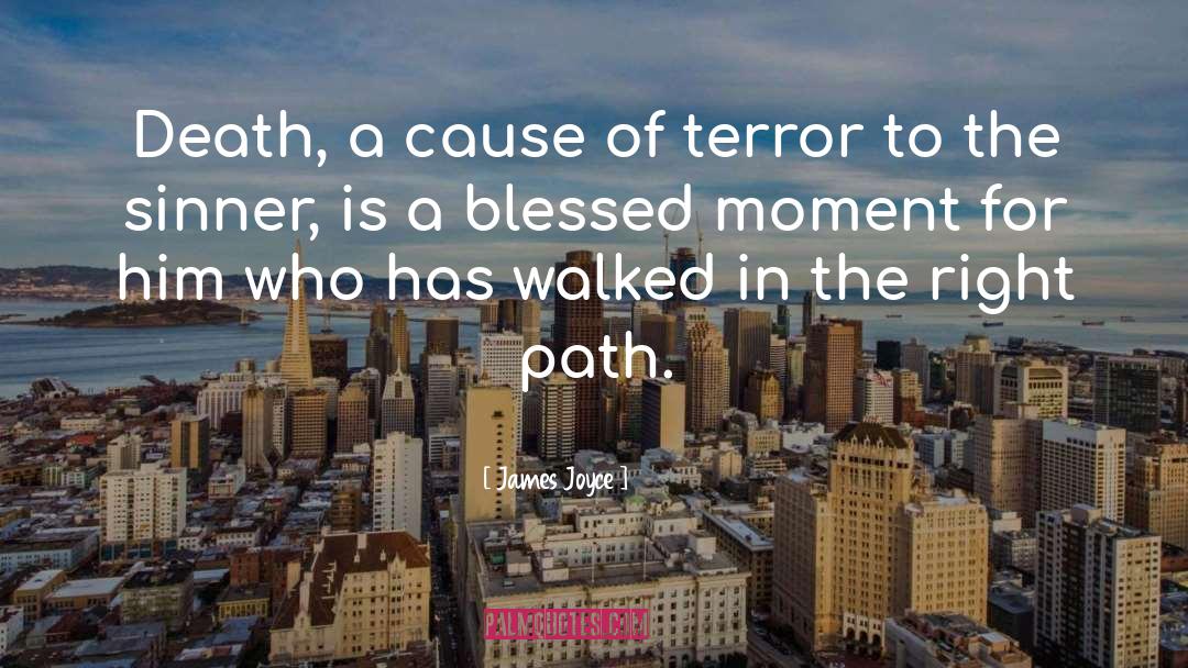 James Joyce Quotes: Death, a cause of terror