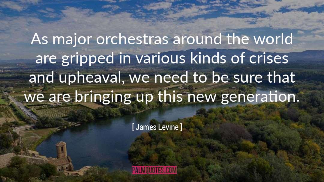 James Levine Quotes: As major orchestras around the