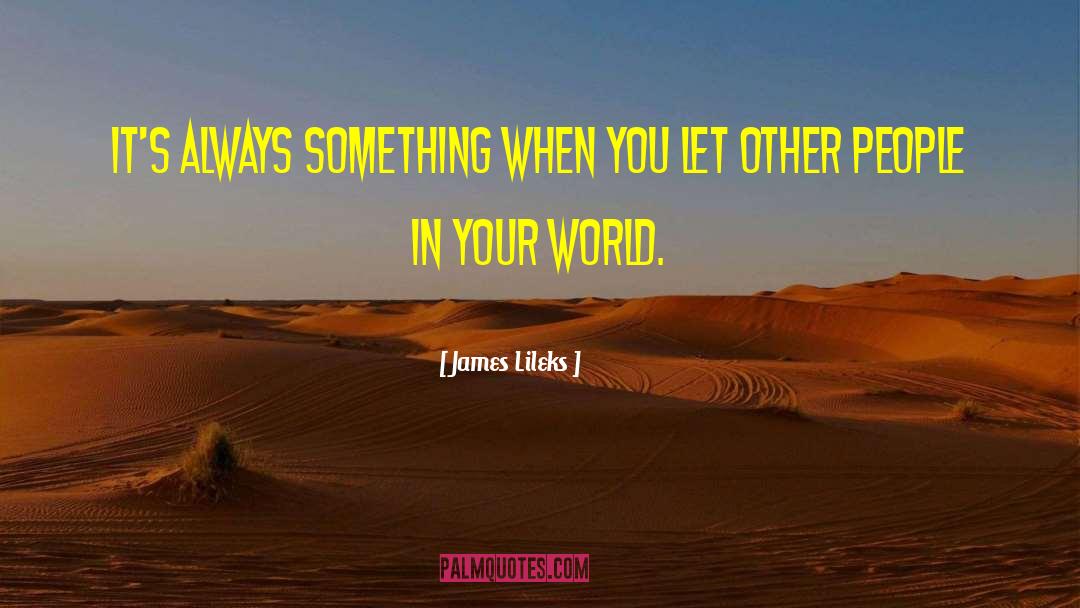 James Lileks Quotes: It's always something when you