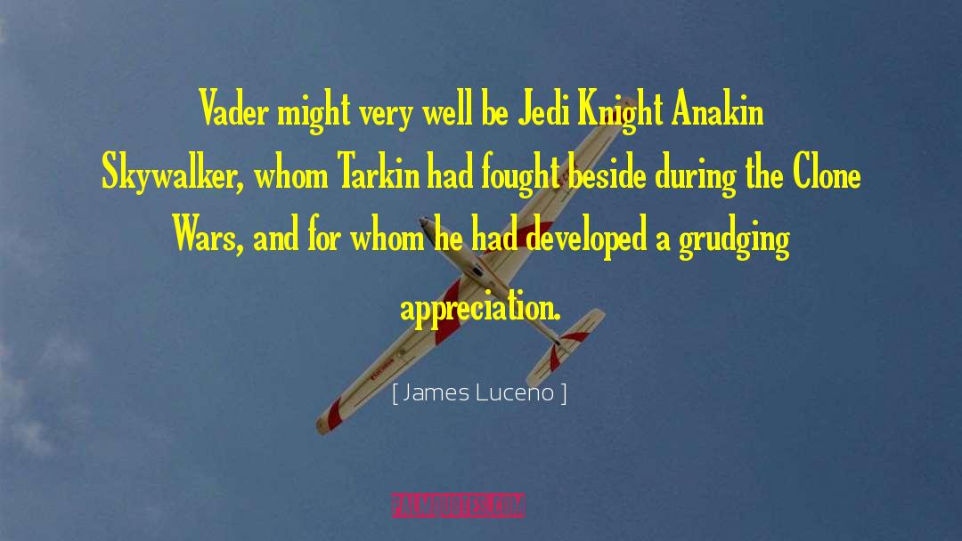 James Luceno Quotes: Vader might very well be