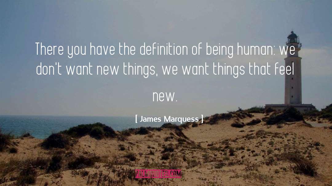 James Marquess Quotes: There you have the definition