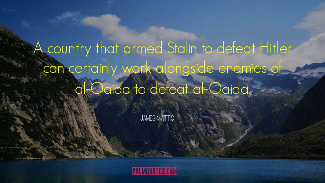 James Mattis Quotes: A country that armed Stalin