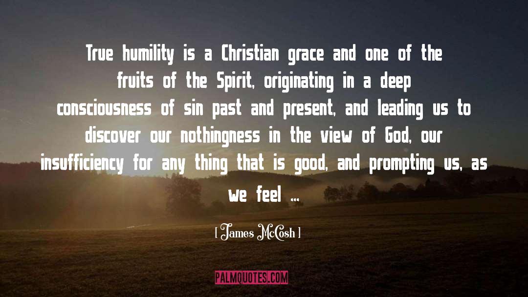 James McCosh Quotes: True humility is a Christian