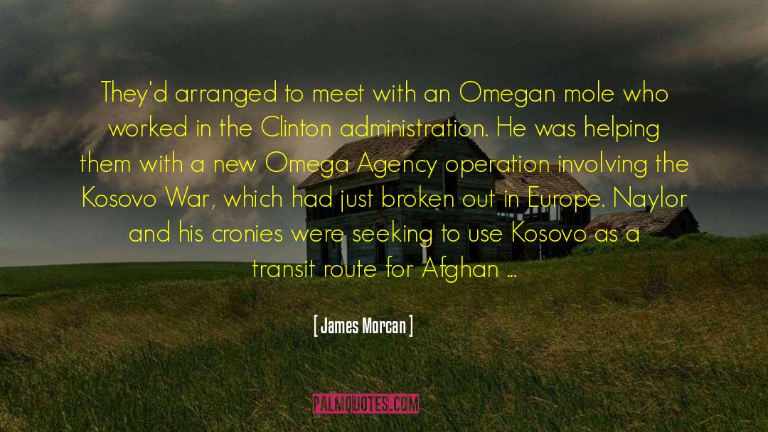 James Morcan Quotes: They'd arranged to meet with