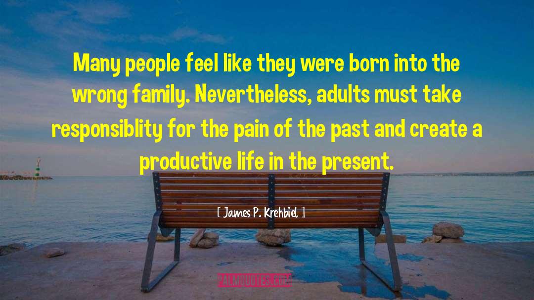 James P. Krehbiel Quotes: Many people feel like they