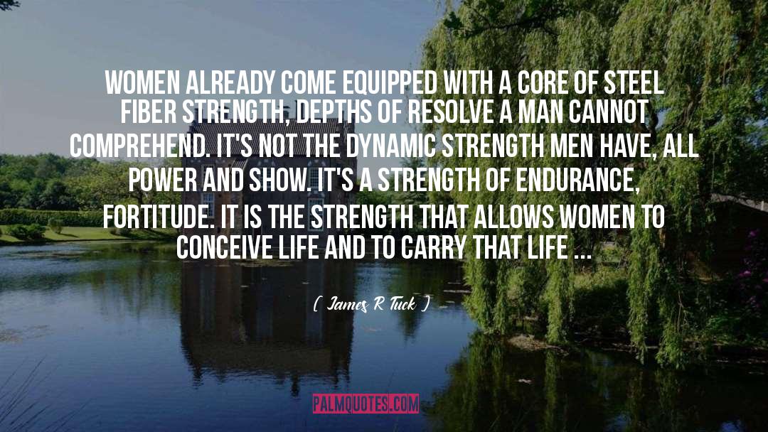 James R Tuck Quotes: Women already come equipped with