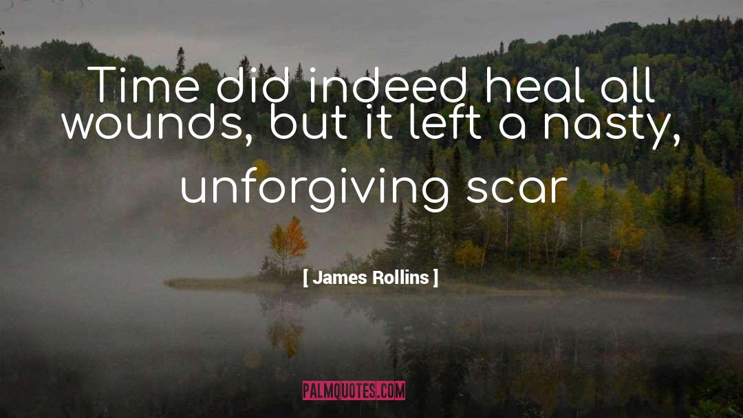 James Rollins Quotes: Time did indeed heal all