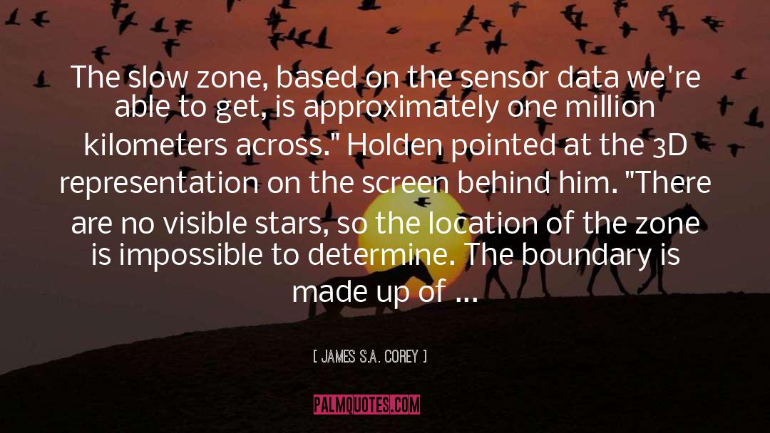 James S.A. Corey Quotes: The slow zone, based on