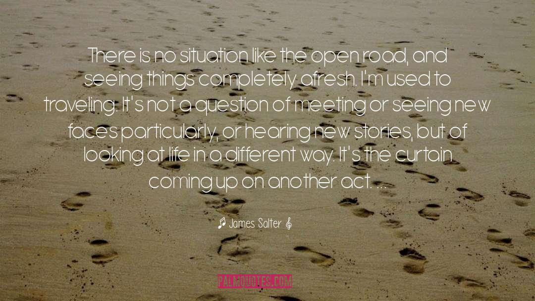 James Salter Quotes: There is no situation like