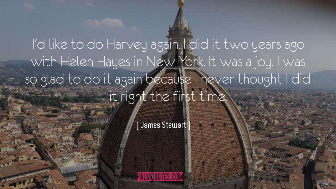 James Stewart Quotes: I'd like to do Harvey