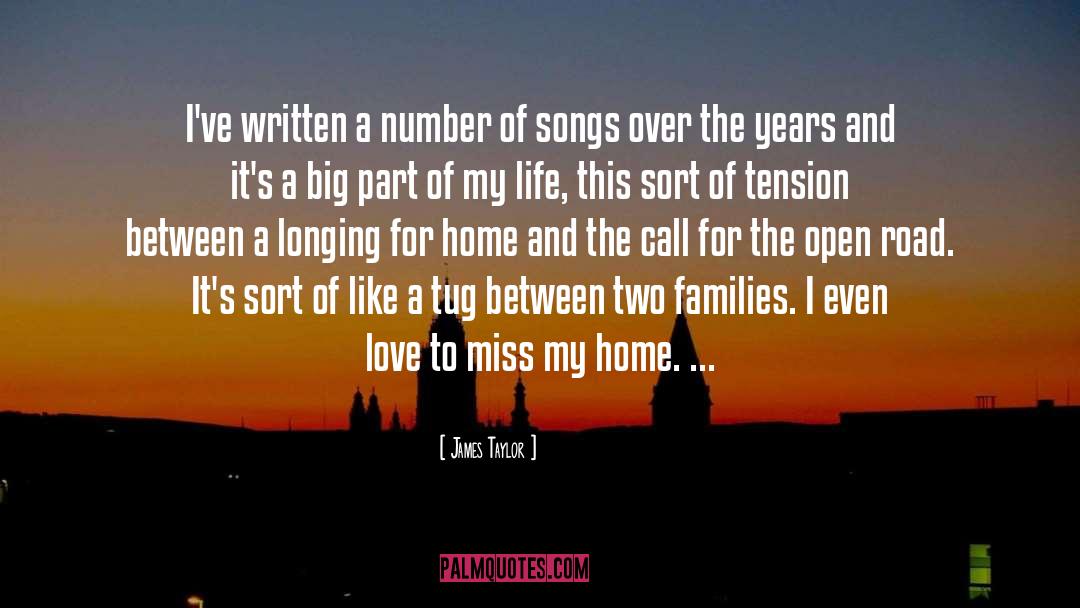 James Taylor Quotes: I've written a number of