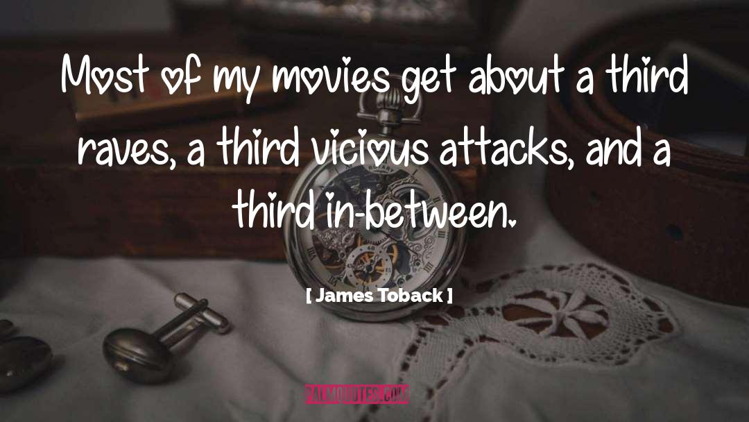 James Toback Quotes: Most of my movies get