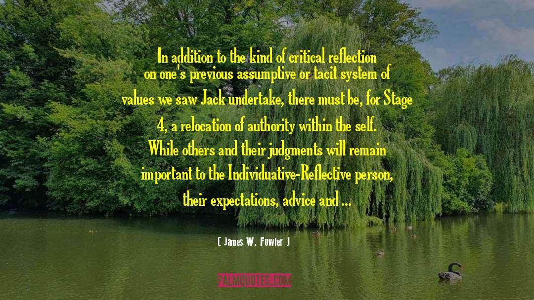 James W. Fowler Quotes: In addition to the kind