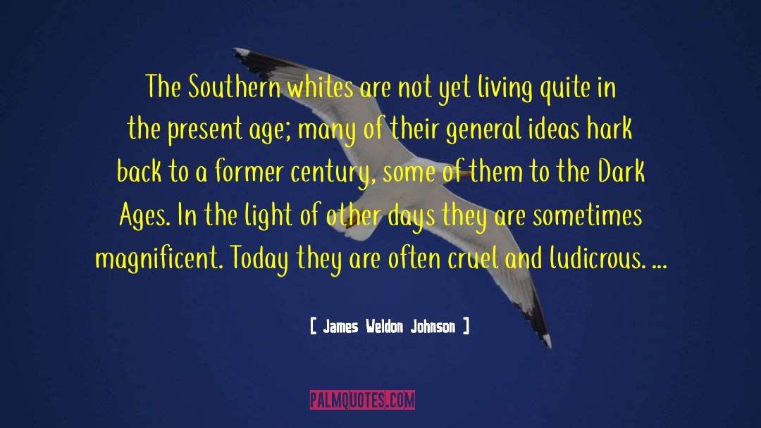 James Weldon Johnson Quotes: The Southern whites are not