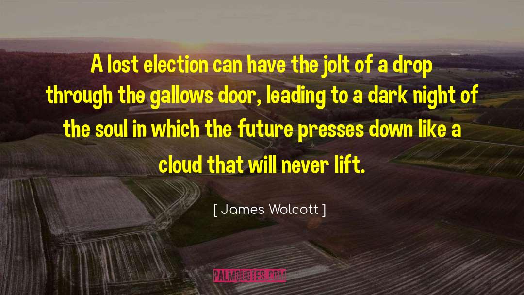 James Wolcott Quotes: A lost election can have