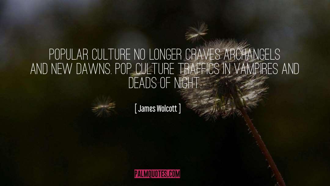 James Wolcott Quotes: Popular culture no longer craves