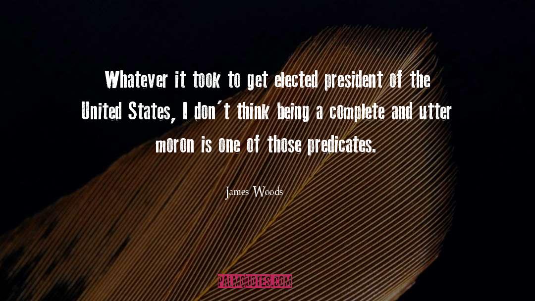 James Woods Quotes: Whatever it took to get