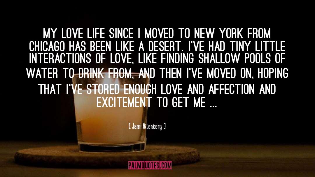 Jami Attenberg Quotes: My love life since I