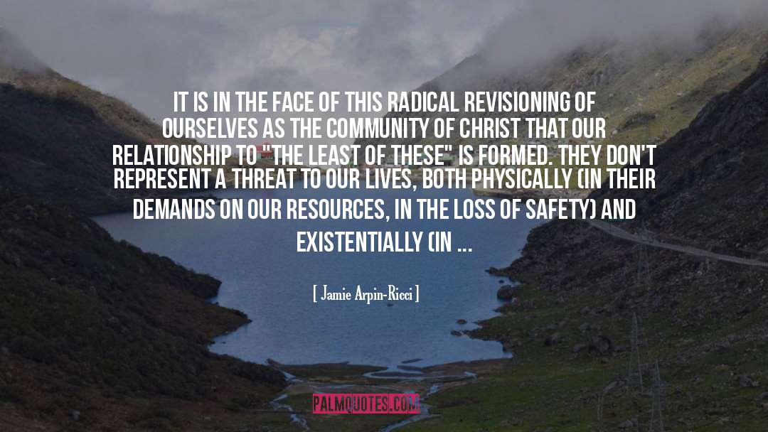 Jamie Arpin-Ricci Quotes: It is in the face