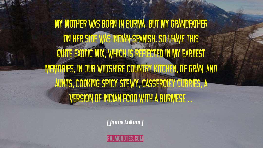Jamie Cullum Quotes: My mother was born in