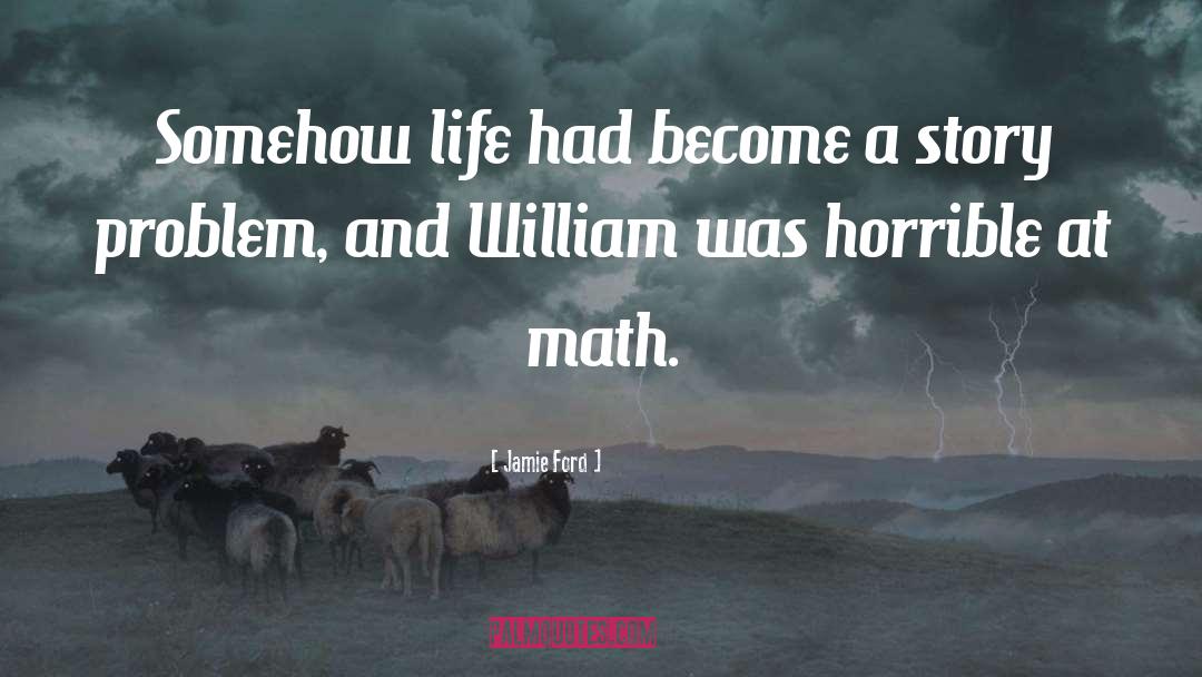 Jamie Ford Quotes: Somehow life had become a