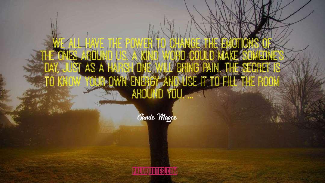 Jamie Magee Quotes: We all have the power