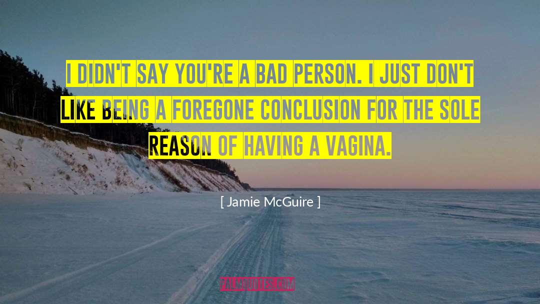 Jamie McGuire Quotes: I didn't say you're a