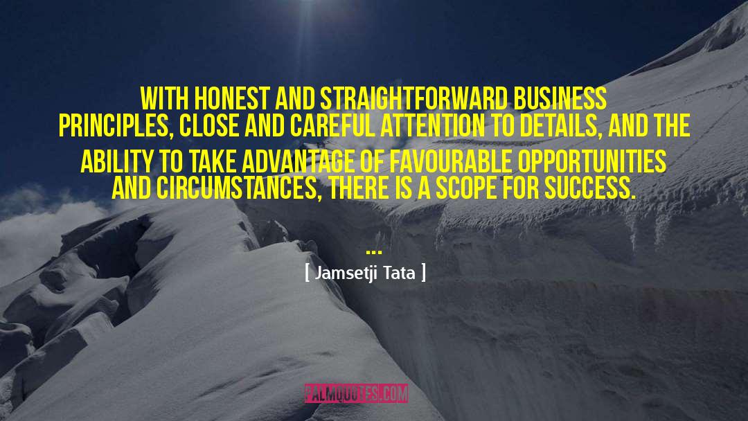 Jamsetji Tata Quotes: With honest and straightforward business