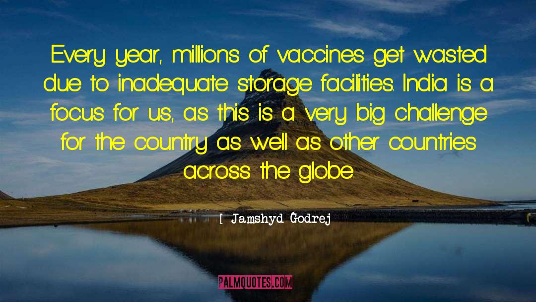 Jamshyd Godrej Quotes: Every year, millions of vaccines