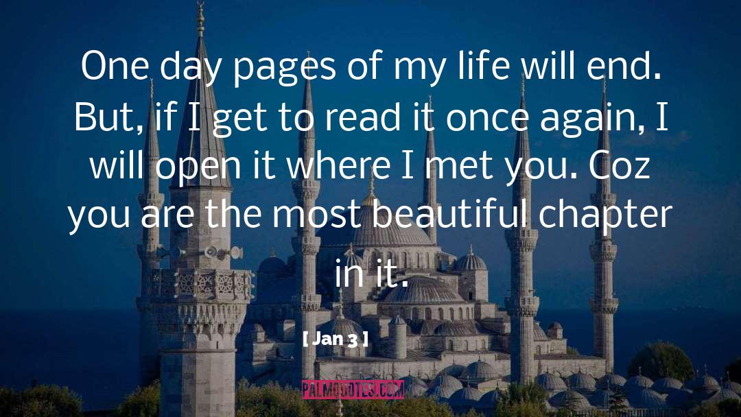 Jan 3 Quotes: One day pages of my